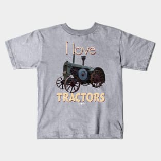 I Love Tractors McDonald Super Imperial Kids T-Shirt